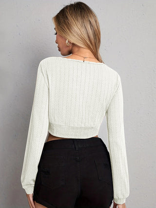 V Neck Crop Top Divacious