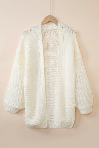 Open Front Longline Cardigan Divacious