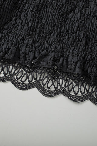 V-Neck Lace Cropped Cami Divacious